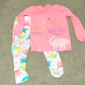 Carter's pajama long sleeve set